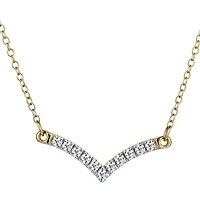 .20 CARAT DIAMOND "VENUS" NECKLACE, 10kt YELLOW GOLD.....................NOW