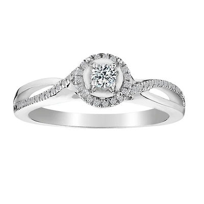 .20 Carat of Canadians Diamond "Dream" Engagement Ring, 10kt White Gold.....................NOW