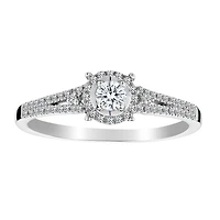 .25 Carat of Diamonds "Promise" Ring, 14kt White Gold.....................NOW