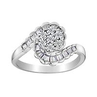 .25 Carat of Diamonds "Dazzle" Ring, 10kt White Gold.....................NOW