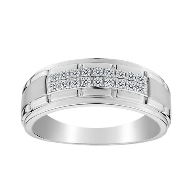 25 Carat of Diamonds Gentleman's Ring