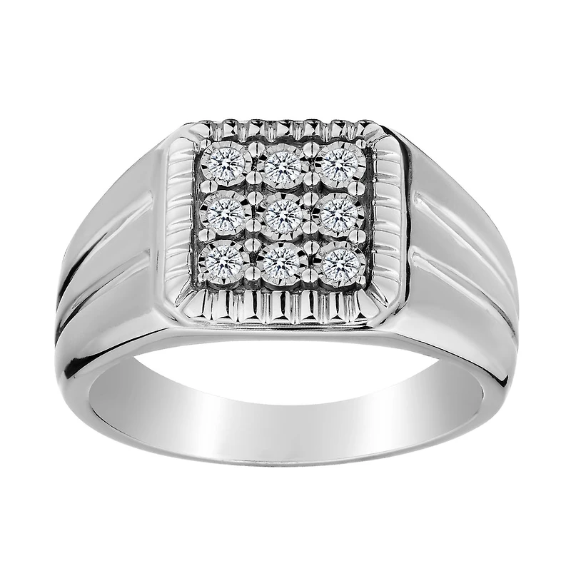 20 Carat of Diamonds Gentleman's Ring