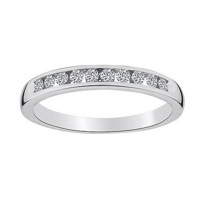 .20 Carat of Diamonds Ring Band, 10kt White Gold.…...................NOW