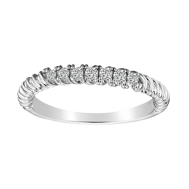 .20 Carat of Diamonds Stacker Ring, 10kt White Gold.....................NOW
