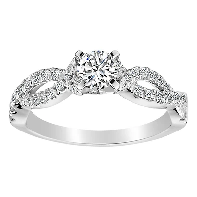 .85 Carat of Diamonds "Infinite Love" Ring, 14kt White Gold….....................NOW
