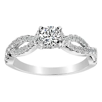.85 Carat of Diamonds "Infinite Love" Ring, 14kt White Gold….....................NOW