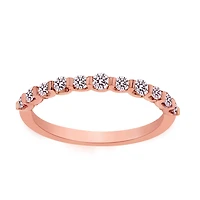.33 Carat of Diamonds Ring Band, 10kt Rose Gold.…...................NOW