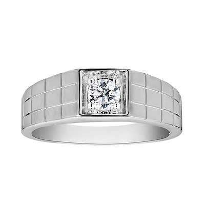 .40 Carat of Diamonds "Executive" Gentleman's Ring, 10kt White Gold…...................NOW