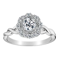 .75 Carat of Diamonds Engagement Ring, 10kt White Gold.......................NOW