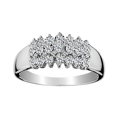 25 Carat of Diamonds "Stairway to Heaven" Ring