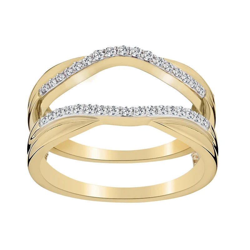 .20 Carat of Diamonds Jacket Ring, 14kt Yellow Gold....................NOW