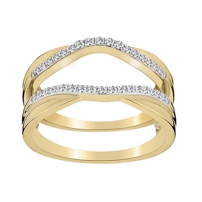 .20 Carat of Diamonds Jacket Ring, 14kt Yellow Gold....................NOW