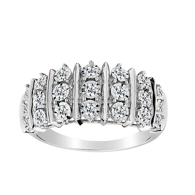 .50 Carat of Diamonds "Miracle" Ring, 10kt White Gold….....................NOW