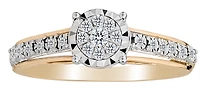 .16 Carat of Diamonds Ring, 14kt Two Tone.......................NOW