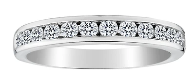 .50 Carat of Diamonds Band, 14kt White Gold.....................NOW