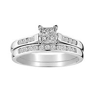 .50 Carat of Diamonds Ring Set, 10kt White Gold.......................NOW