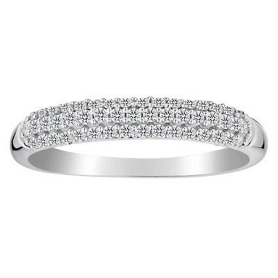 .25 Carat Diamond Ring, Silver......................NOW