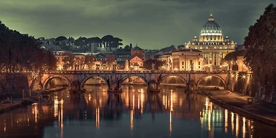 Assaf Frank - View of Basilica di San Pietro Vatican, Rome