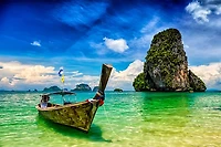 Angelica Roadoslav - Long Tail Boat On Beach
