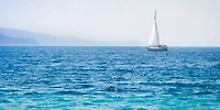 Jimi French - Sailboat moving the sea