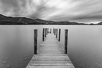 Sebastien Pine - Long Wooden Jetty At Derwentwater