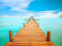 Van Der Vans - Jetty on Isla Mujeres, Mexico