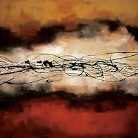 Laurie Maitland - Harmony Red and Ochre