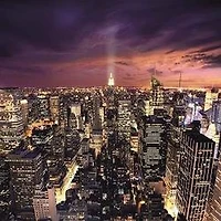 New York - City Night Skyline