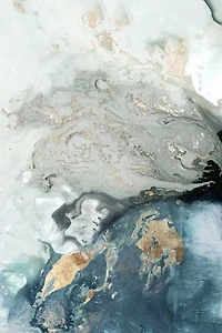 PI Studio - Ocean Splash I Indigo Version