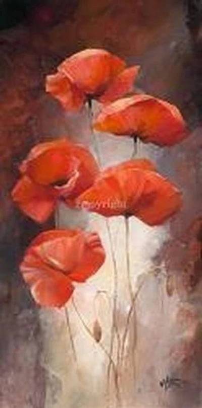 Poppy Bouquet I-Willem Haenraets