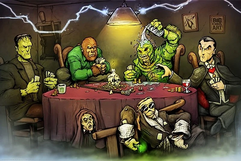 Big Chris - Monsters Playing Poker