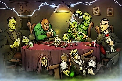 Big Chris - Monsters Playing Poker