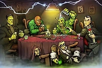 Big Chris - Monsters Playing Poker
