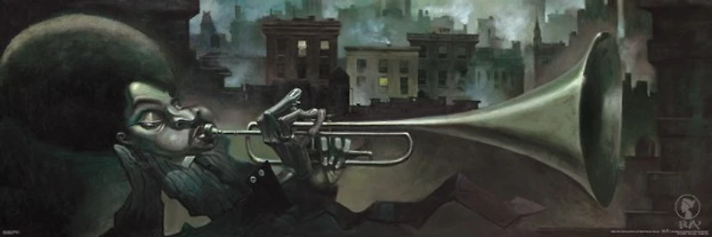 Justin Bua Trumpet Man  