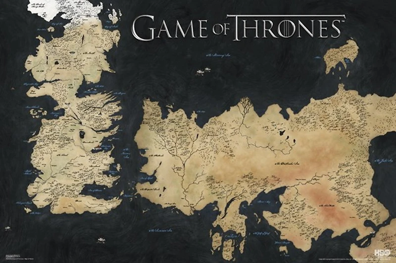 Game Of Thrones Map