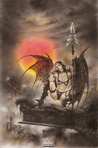 Luis Royo Black Tinkerbell