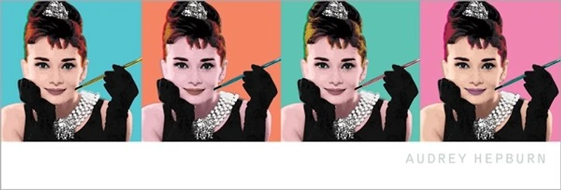 Audrey Hepburn - Ah Pop Art