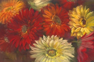 Carol Rowan - Gerberas  