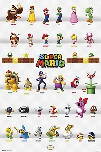 Super Mario - Characters