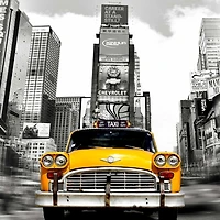 Julian Laurent - Taxi Time Squares, NYC