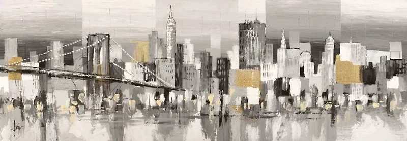 Luigi Florio - Manhattan and Brooklyn Bridge
