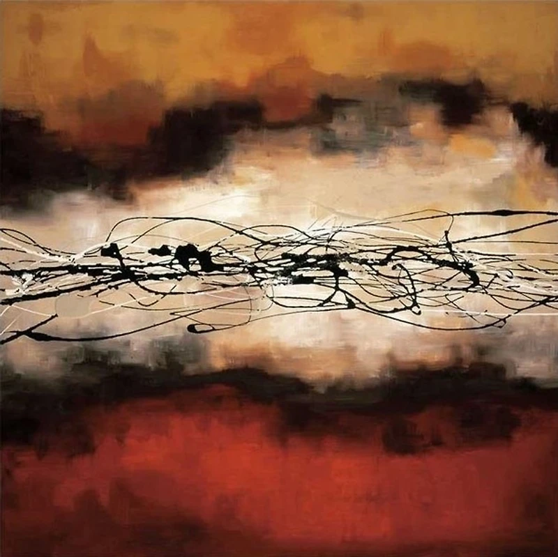 Laurie Maitland - Harmony in Red and Ochre