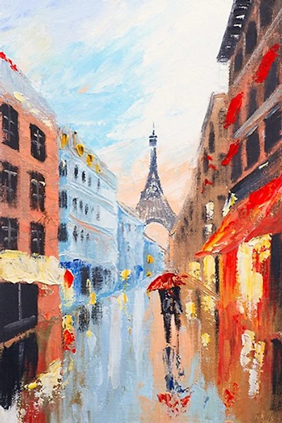 Jamy Robsinson - Couple Walking Paris