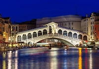 Bernard Zinth - Venice, Night of Rialto Bridge