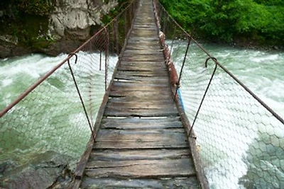 Frank Morse - Suspension Walking Bridge II