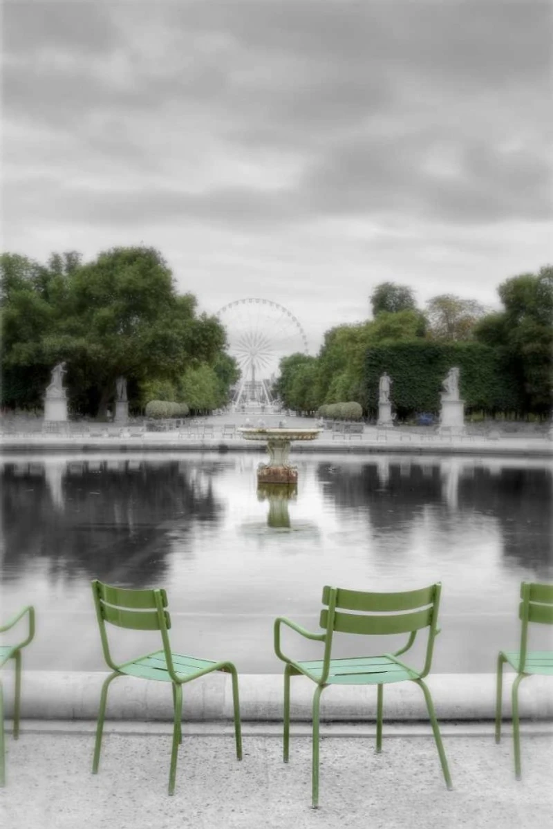 Alan Blaustein - Tuileries Fountain #1