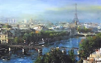 Mark Lague - Paris Pedestrian Bridge