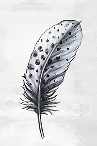 Eva Watts  - Indigo Feather II