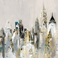 Valeria Mravyan  - Golden Cityscape