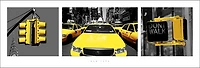 New York - (Yellow Triptych)  